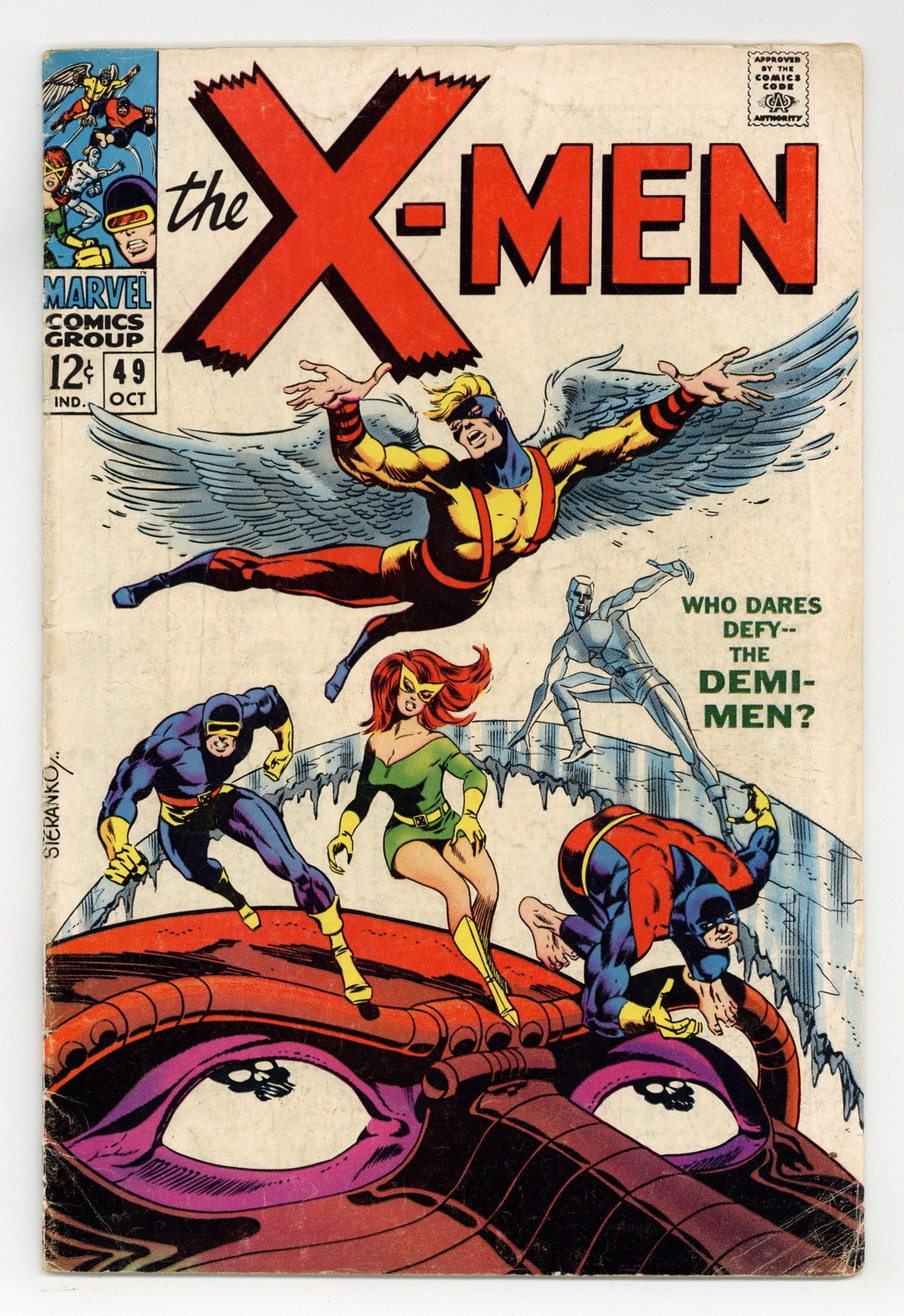 Uncanny X-Men #49 GD/VG 3.0 1968 1st app. Lorna Dane (Polaris)