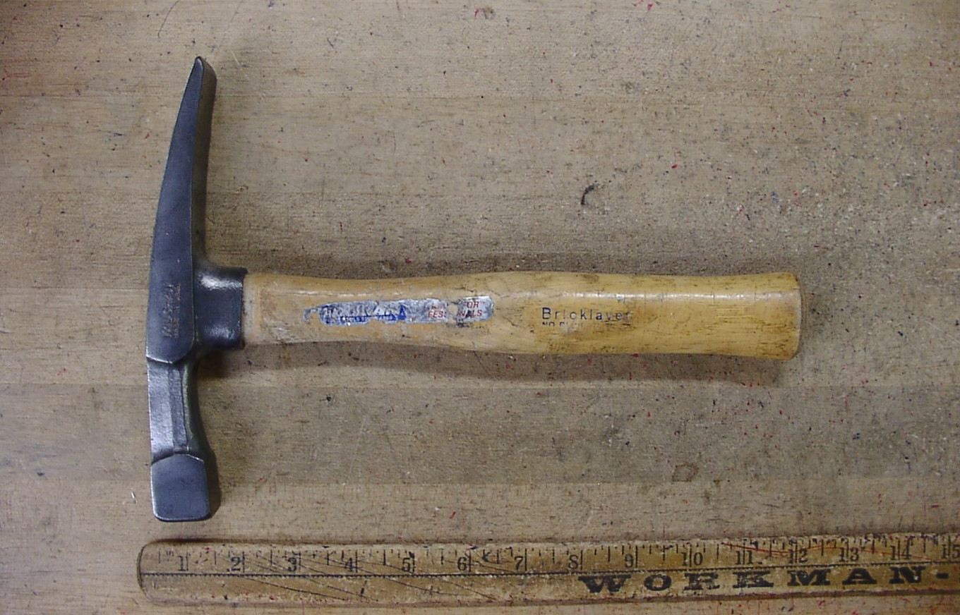 Vaughan Brick Hammer,1lb.15oz,7-15/16\