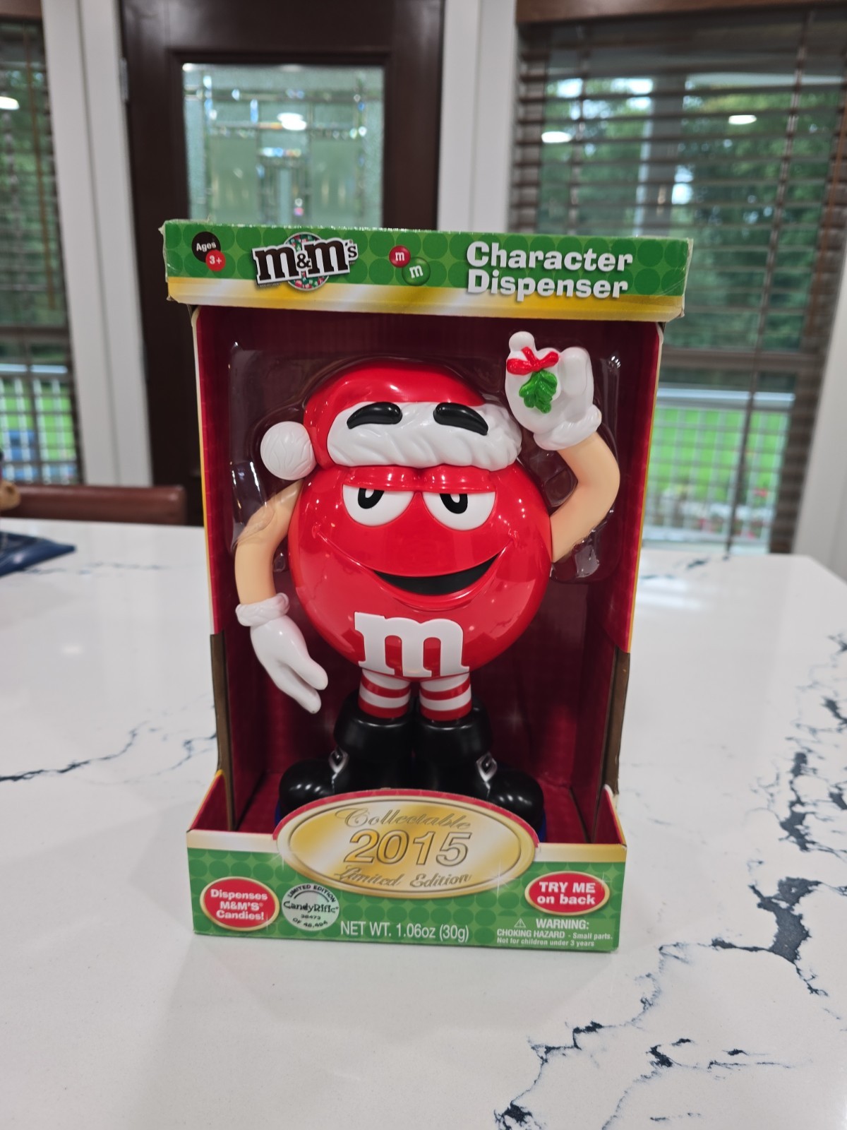M&M\'s Character Dispenser Red M&M\'s Candy Stand Up Official New In Box