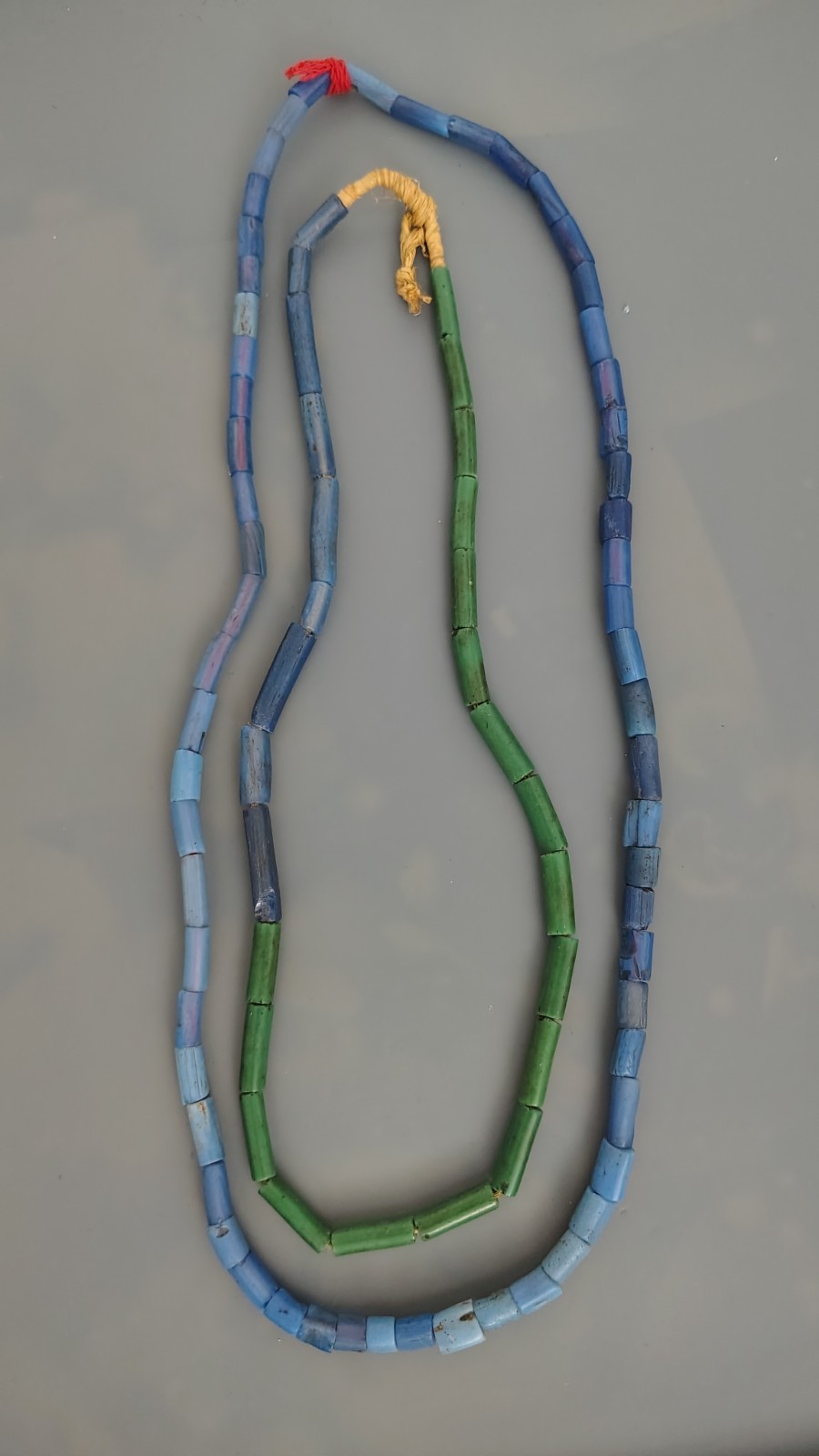Vintage African Trade Beads Lampdrawn 