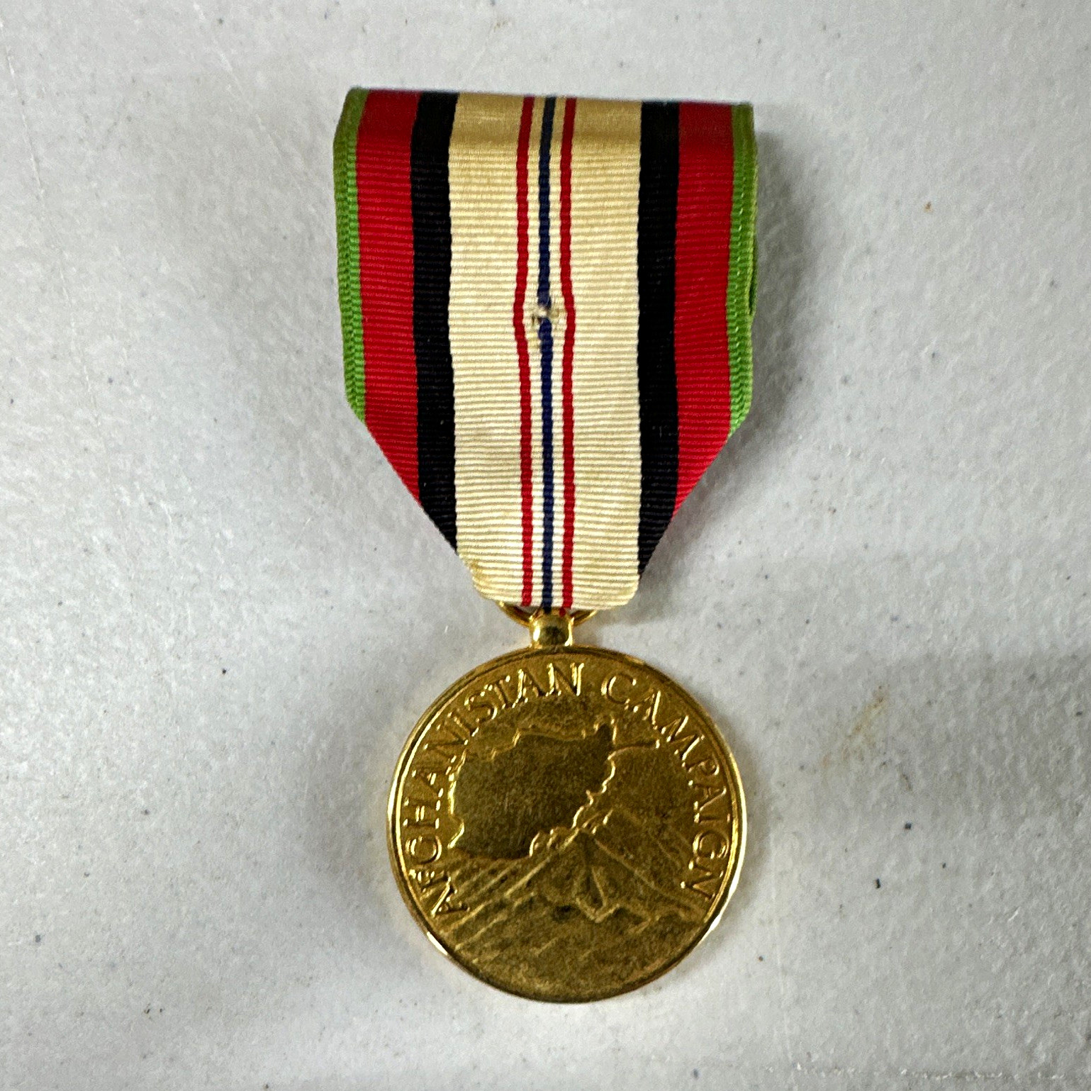 Original Afghanistan Campaign Medal for Service in Afghanistan Militaria