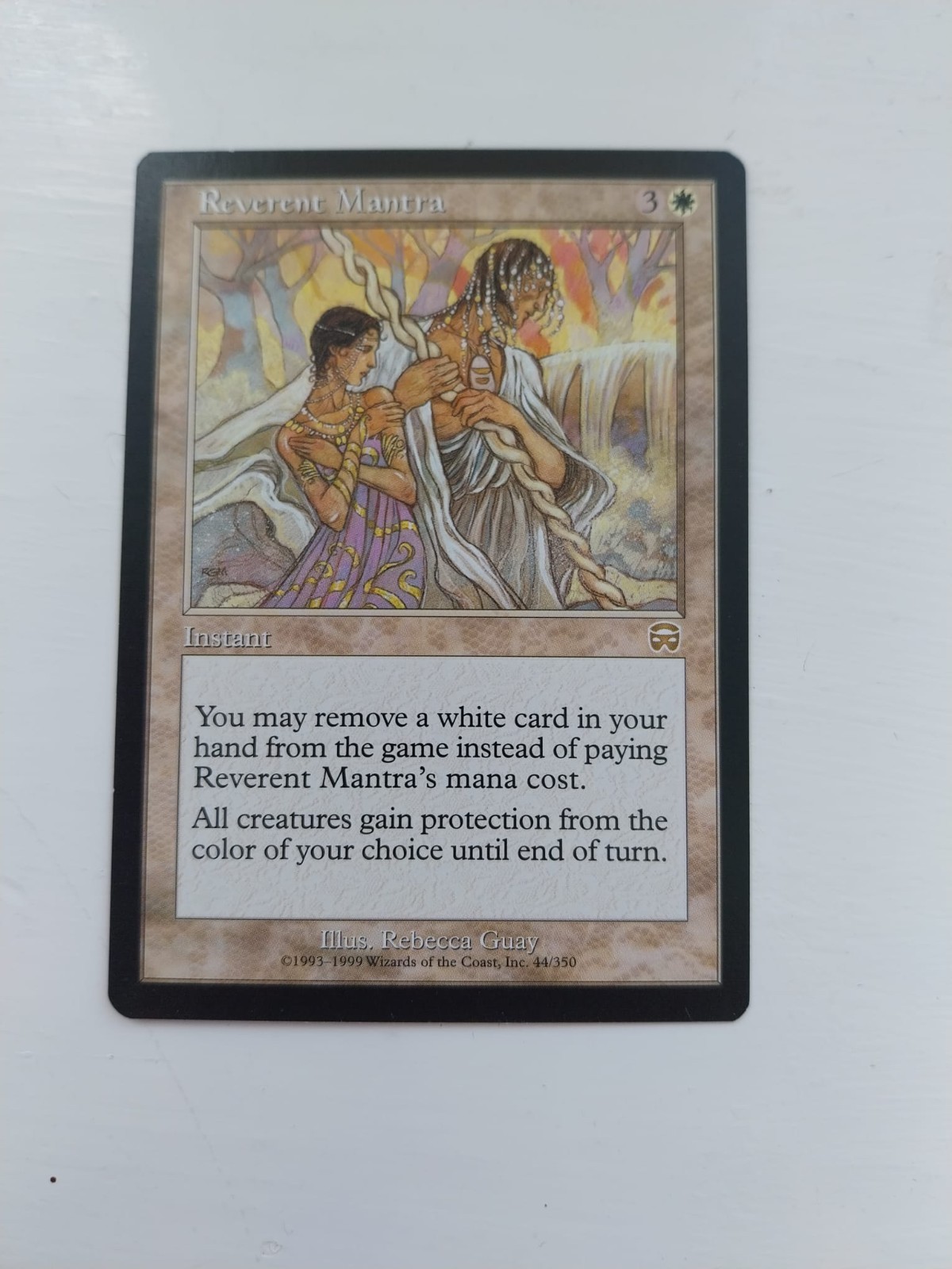 MTG [Magic the Gathering] Reverent Mantra NM/M [Commander] [Premodern]