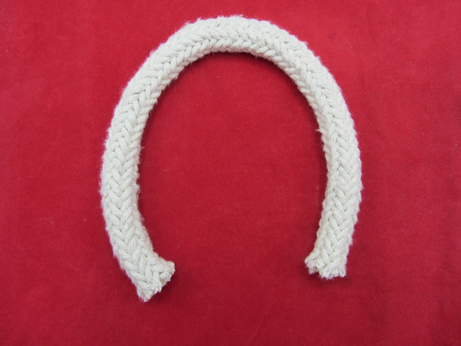 BRAIDED COTTON ROUND ROPE WICK 3/4\