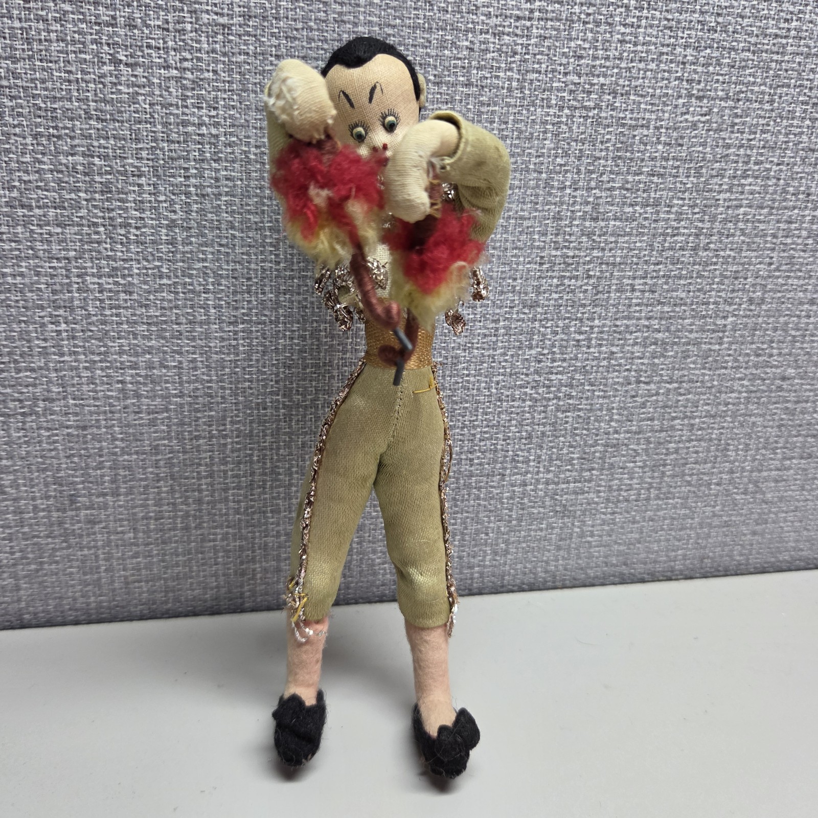 Vtg Klumpe Bullfighter Matador Doll Figure Spain
