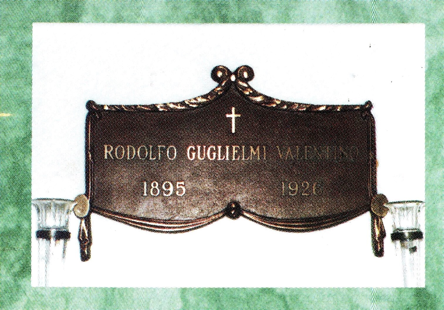 Rudolph Valentino, The Hollywood Dead - Mother Productions Trading Card