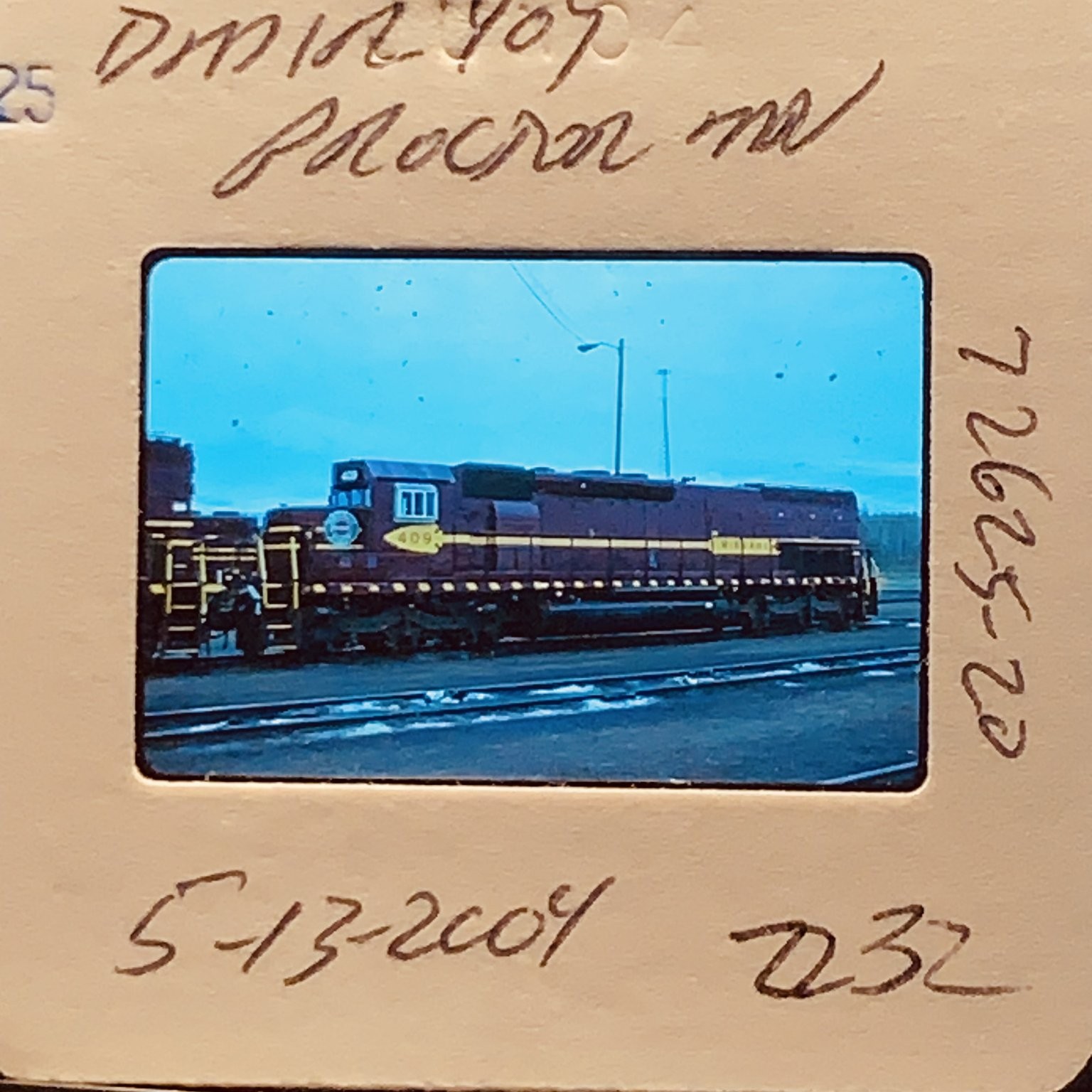 DMIR 409 Locomotive Train Slide Proctor MN Duluth Missabe Iron Range 2004