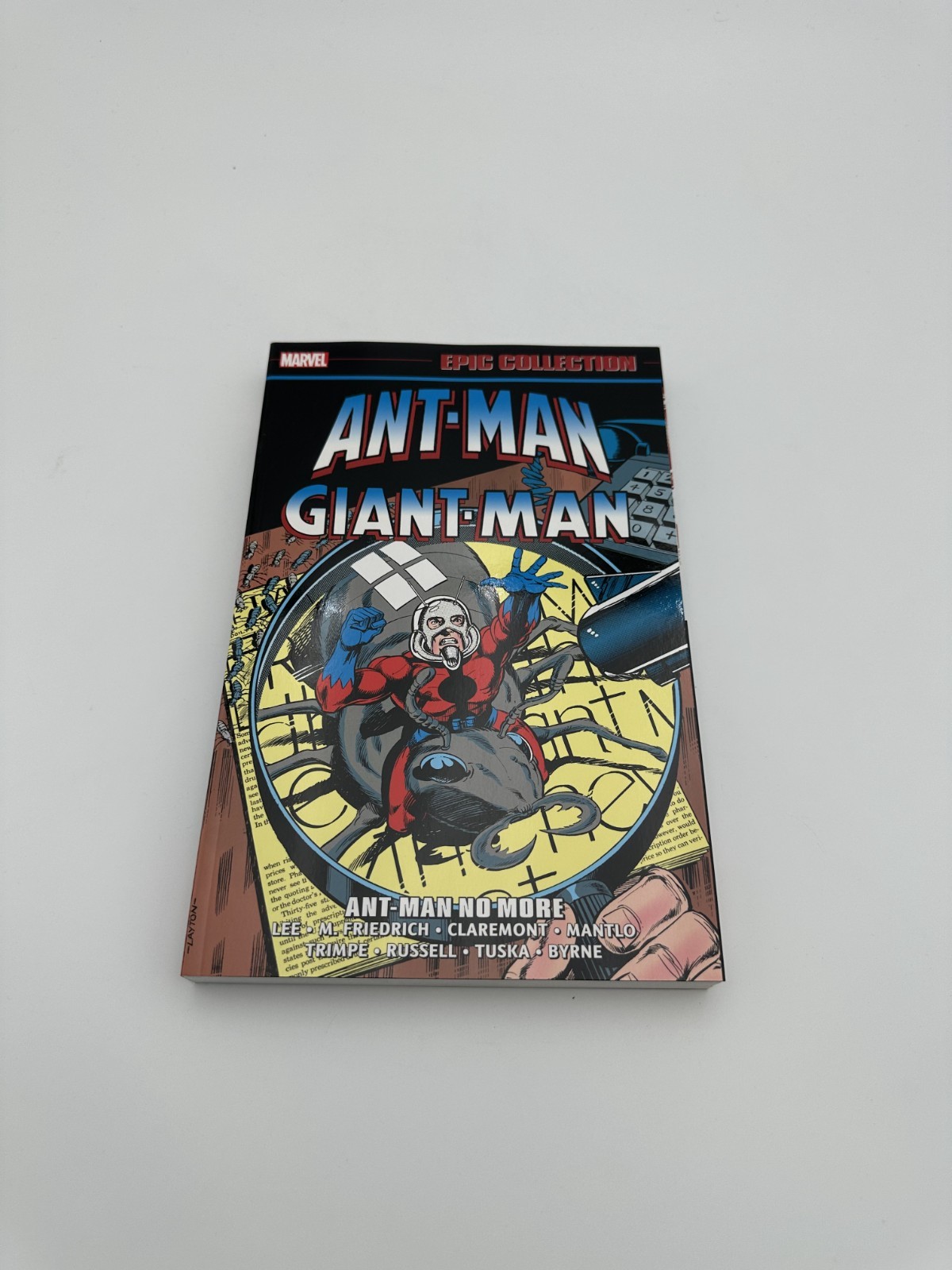 ANT-MAN/GIANT-MAN EPIC COLLECTION: ANT-MAN NO MORE TPB
