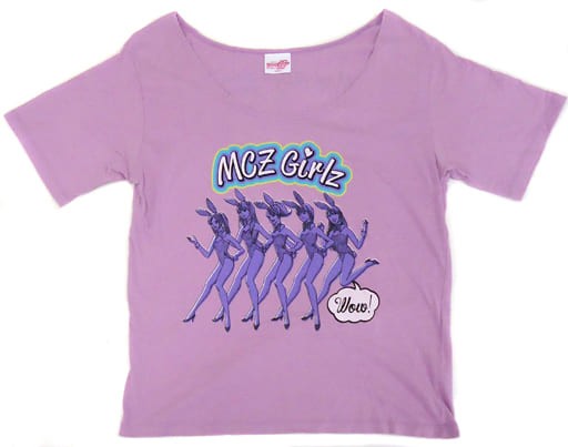 Momoiro Clover Z Reni Takagi Bunny GirlZ T-Shirt Purple Japan Used Japan