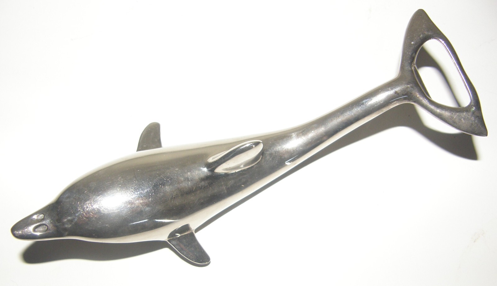 Dolphin Bottle Opener Metal Barware Ocean Life 6.5\