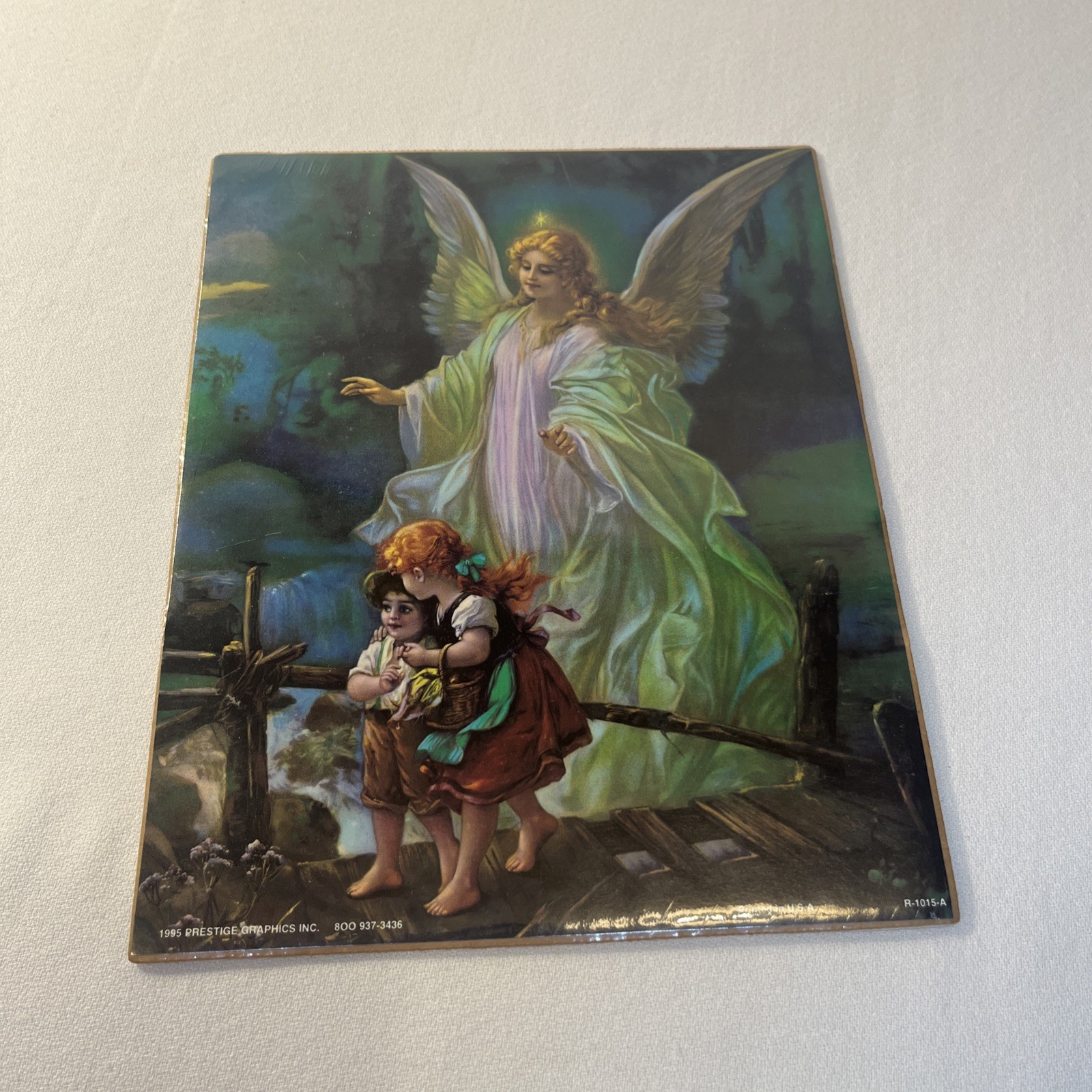 Vintage Guardian Angel Classic Print 8\