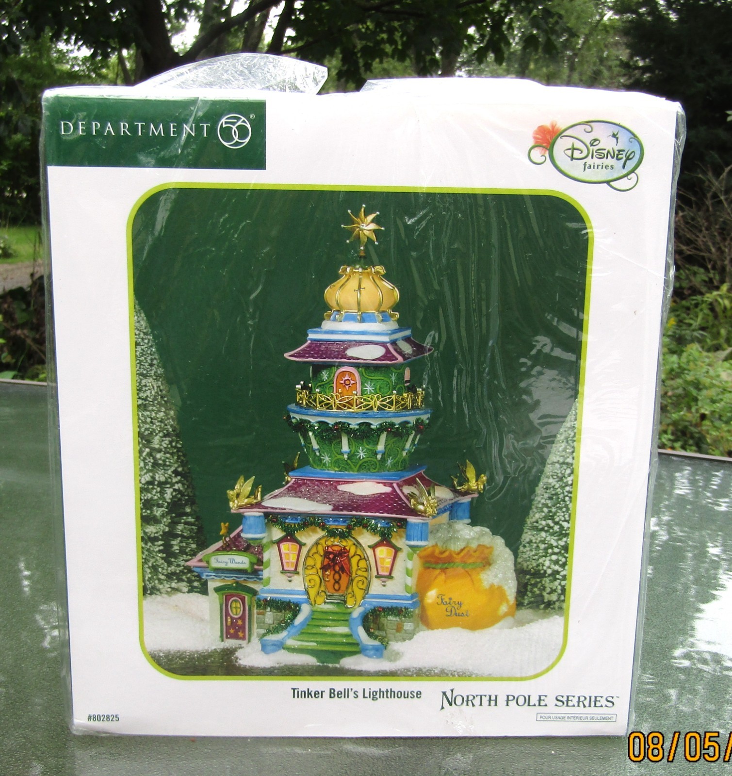 2008 Department 56 North Pole Series #802825 TINKER BELL\'S LIGHTHOUSE Sealed