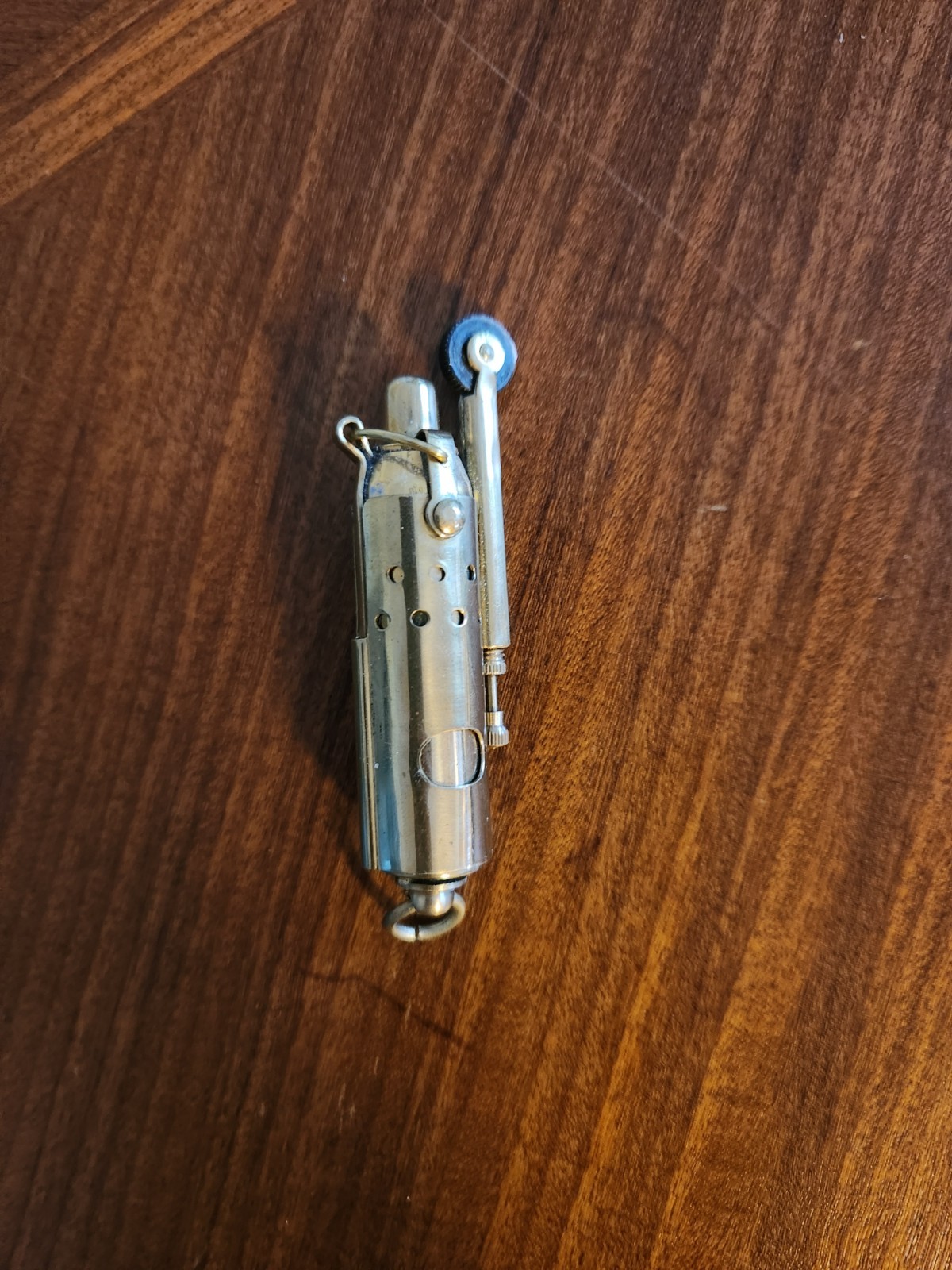 Vintage 1940s IMCO Brass Trench Pocket Lighter | Working Condition | RARE |