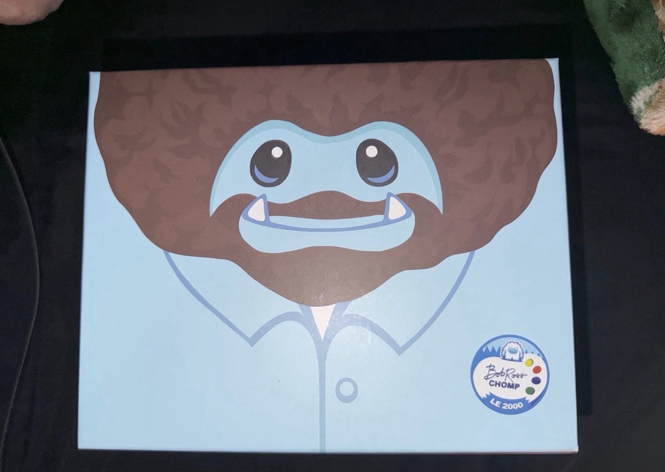 Abominable Toys Bob Ross Chomp The Yeti Five Inch Vinyl Figure LE 2,000 Abominable Toys Bob Ross Chomp The Yeti Five Inch Vinyl Figure LE 2,000