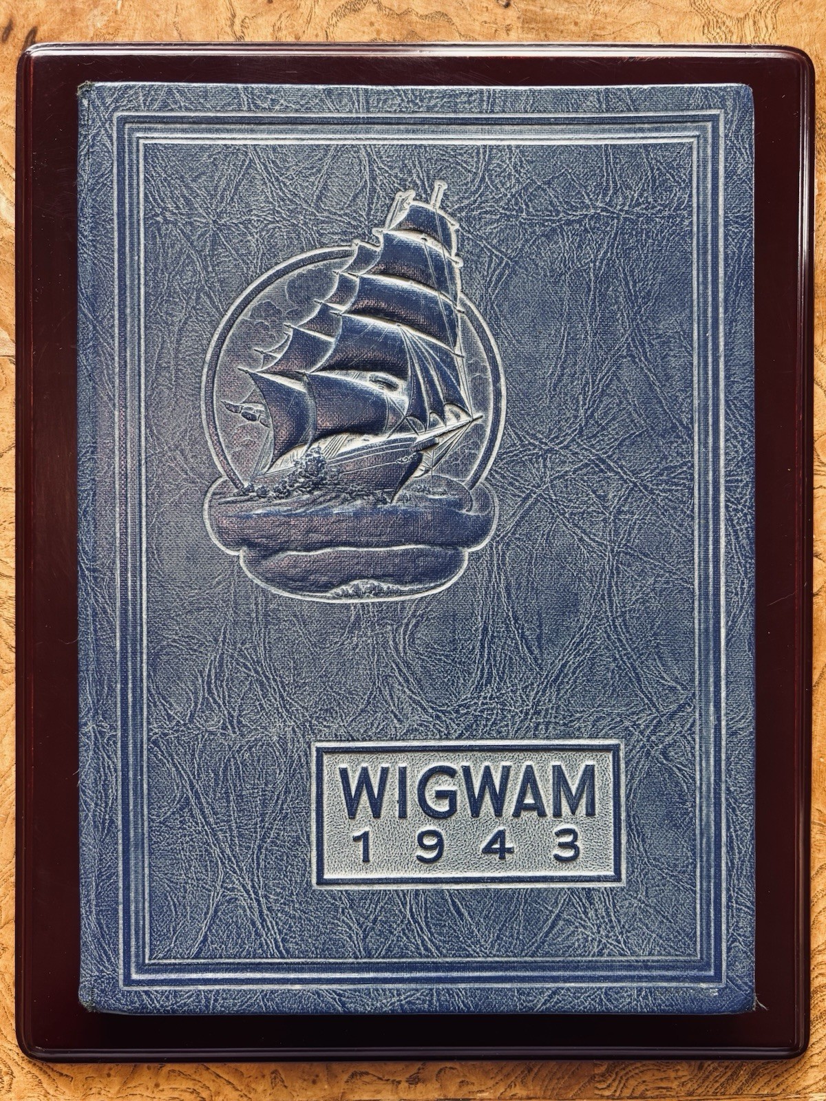 1943 Globe High School Yearbook The Wigwam Arizona WWII Camp Roberts Inscribed