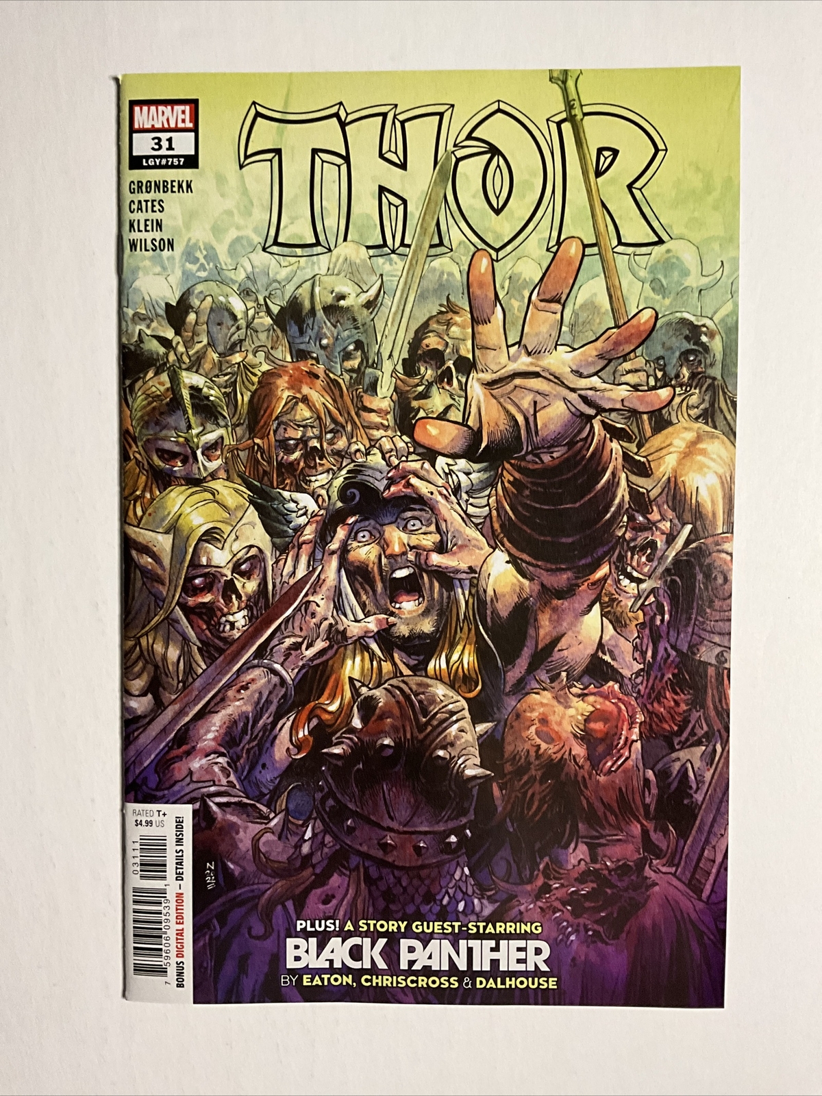 Thor #31 (2023) 9.4 NM Marvel High Grade Comic Book Klein Cover A Main Thor #31 (2023) 9.4 NM Marvel High Grade Comic Book Klein Cover A Main