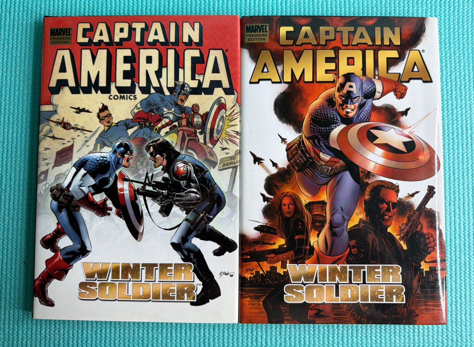 Marvel Captain American Winter Soldier TPB Volumes 1-2 1st Print 2006 Brubaker