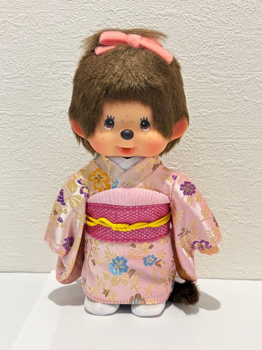Monchhichi Kimono Girl Plush Limited Collaboration Rare with Tag Japan