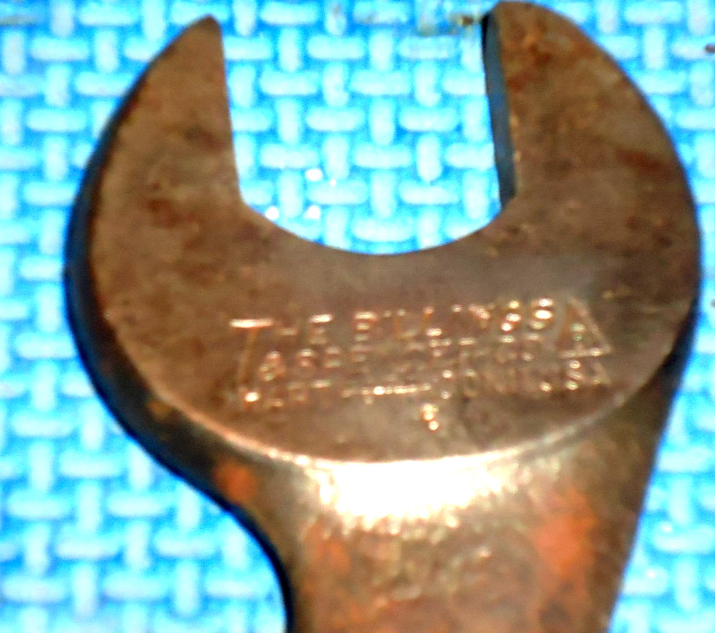 Antique  Billings & Spencer 1566 Engineers Wrench Tool 3/8 \