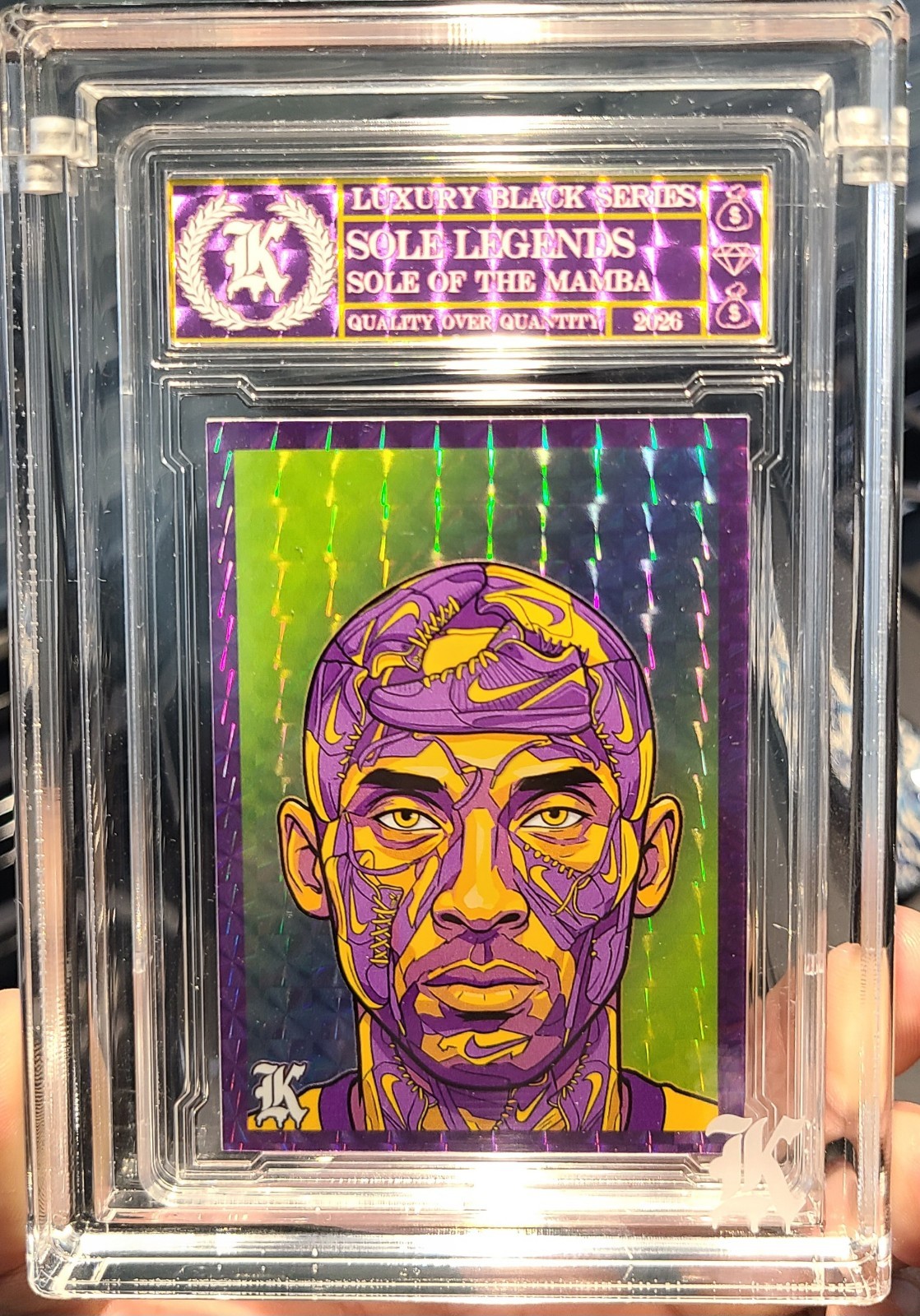 Kickstradomis-Legends Sole Of The Mamba- Quantity Over Quality- 1 Of 1