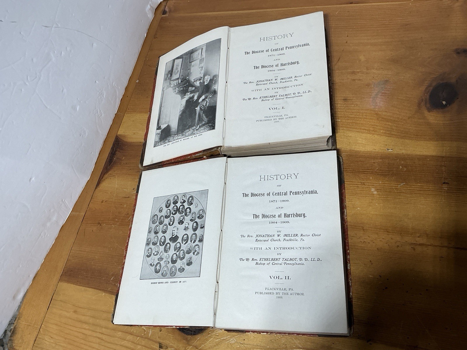History Of The Diocese Of Central Pennsylvania & Harrisburg 1871-1909 Vol. 1 &2