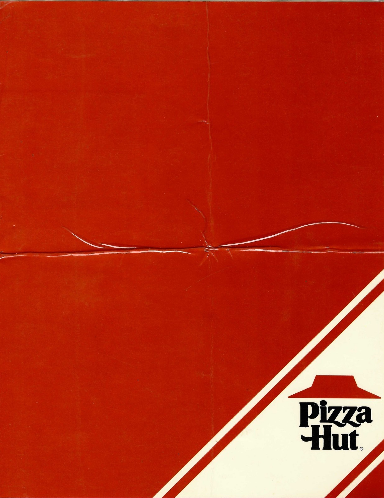 Vintage 1975 Pizza Hut Menu Red Cover Cavatini Restaurant Advertising Ephemera