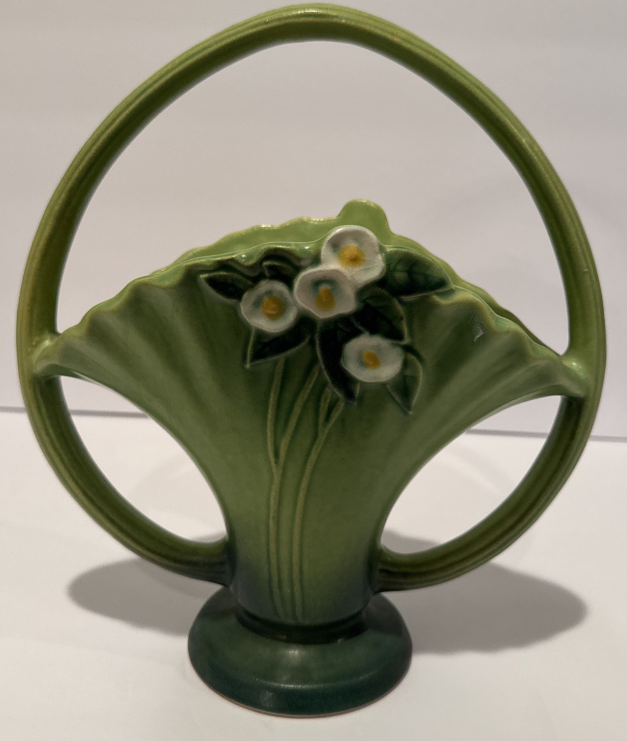 Roseville Mock Orange Planter Vase 911-10 Pottery USA Vintage Rare 11” Tall
