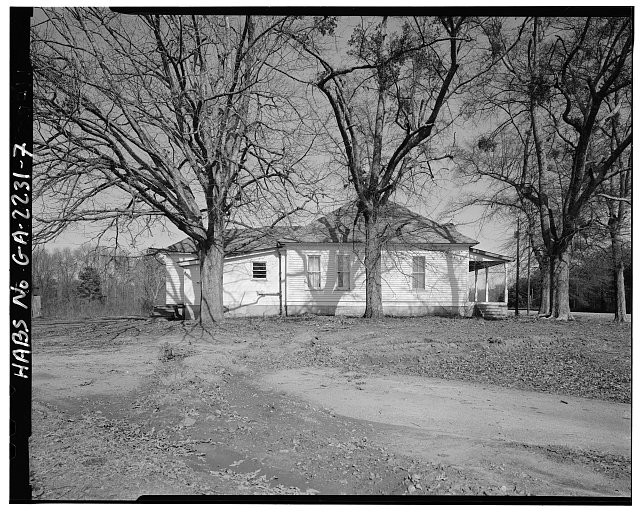 Photo:Palmetto Georgia Tatum House 1900s HABS Historic Home Roosevelt Hwy