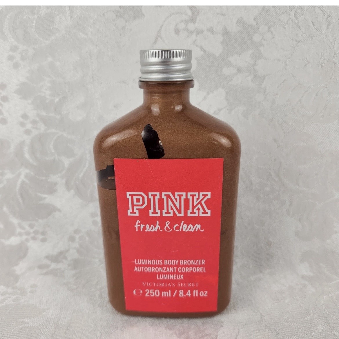 PINK Fresh & Clean Luminous Body Bronzer Apple & Lily New Very Rare
