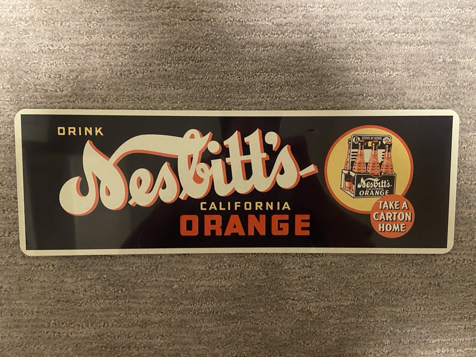 Drink Nesbitt\'s Orange Soda Pop Crush Route 66 Diner 16\ Drink Nesbitt\'s Orange Soda Pop Crush Route 66 Diner 16\