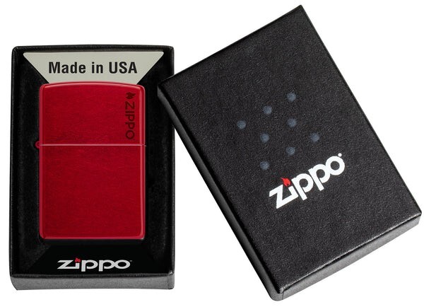 Zippo Classic Candy Apple Translucent Zippo Logo 21063ZL