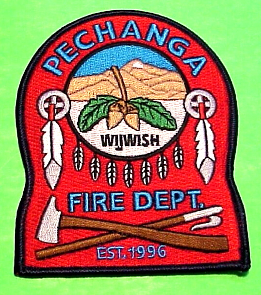 PECHANGA CALIFORNIA EST. 1996 TRIBAL CA 4 1/2\ PECHANGA CALIFORNIA EST. 1996 TRIBAL CA 4 1/2\