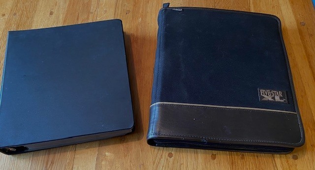 Large Collection of Trading Cards in Two Binders; Over 900 Trading  Cards