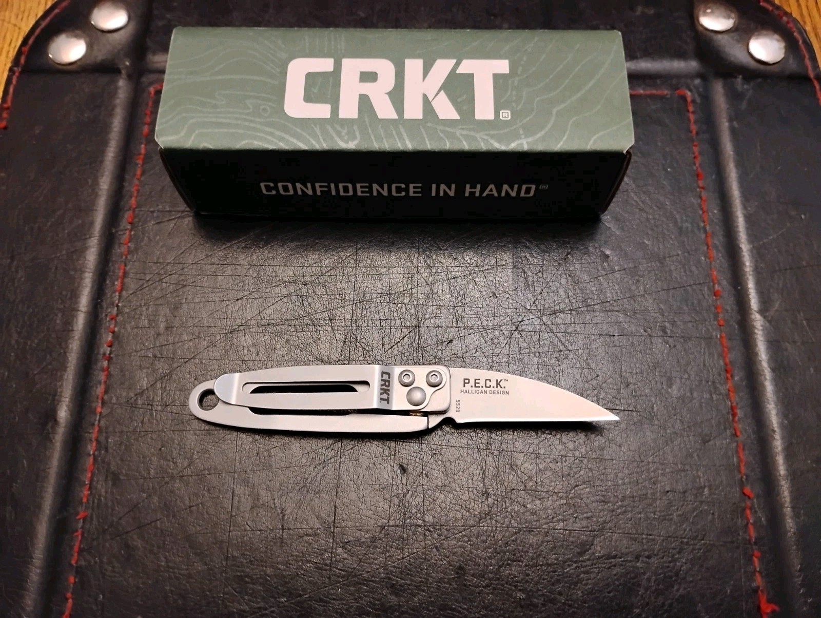 CRKT P.E.C.K. Folding Knife Money Clip 1.75\