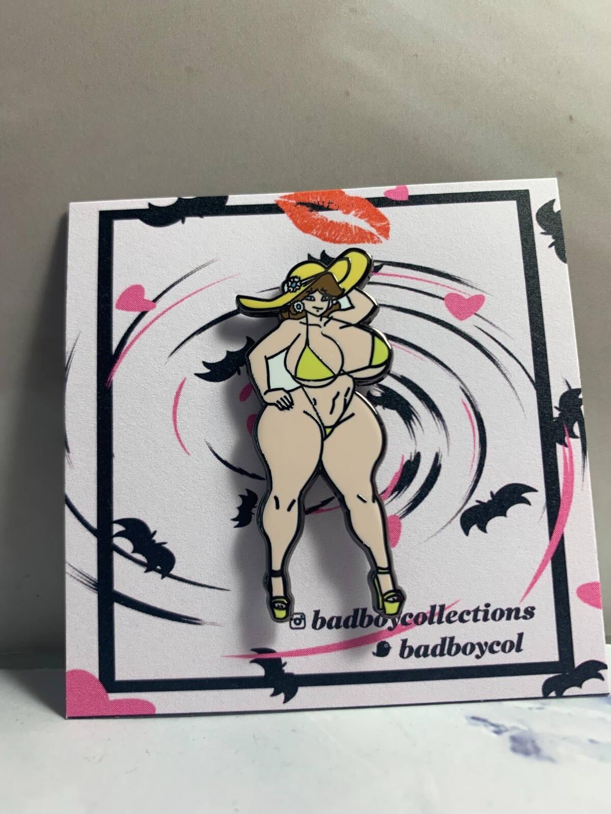 Original Daisy Hard Enamel Pins, Limited Edition pins