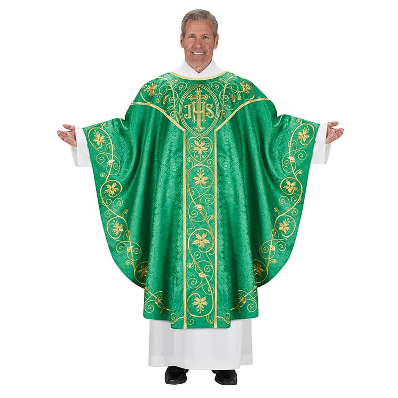 Green Chasubles, The Floreale Chasuble and Stole, Chasuble Vestment - 60% OFF