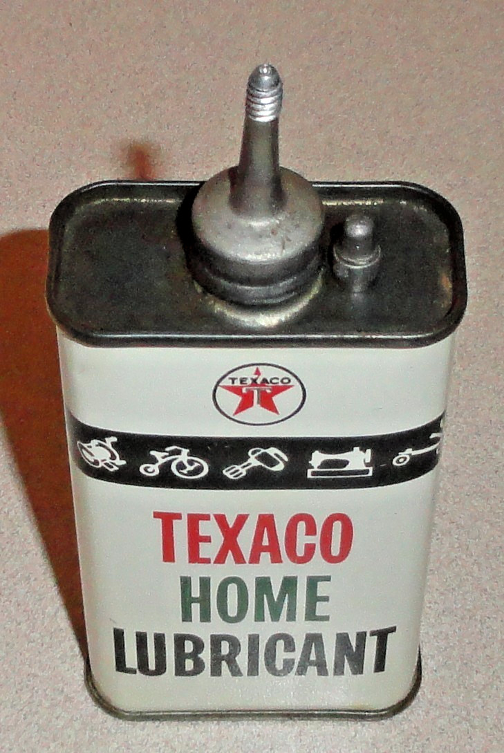 Rare Old Vintage NOS Lead Top TEXACO 4 Oz Home Lubricant Oil Can Handy Oiler Tin Rare Old Vintage NOS Lead Top TEXACO 4 Oz Home Lubricant Oil Can Handy Oiler Tin
