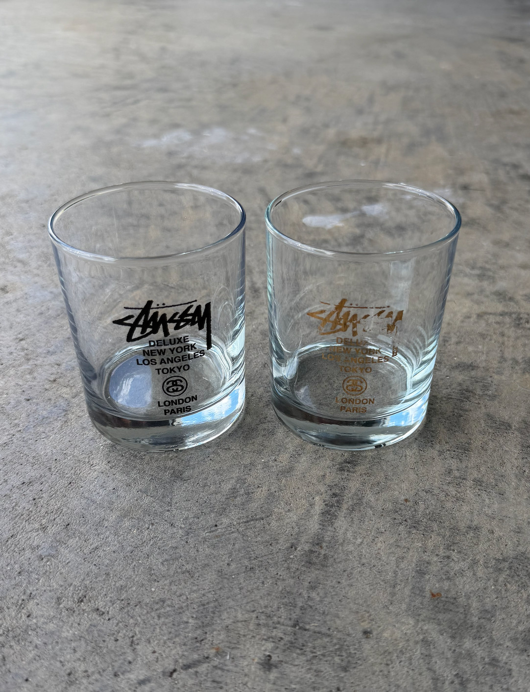 Stussy Deluxe Scotch Glass Set World Tour Tribe baxter candle rare limited