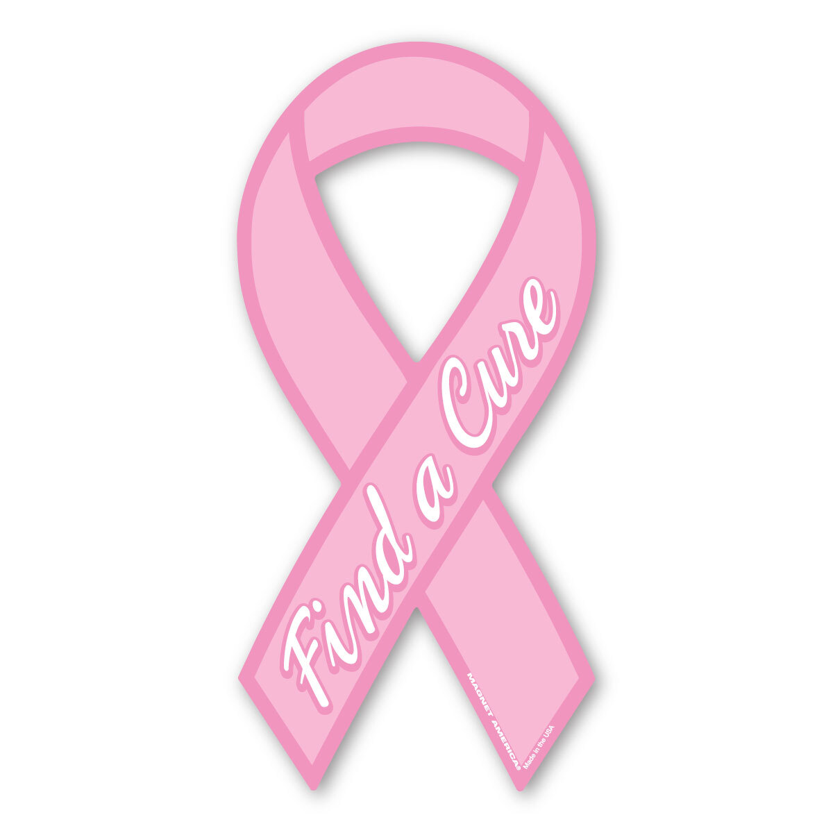 Breast Cancer Find a Cure Ribbon Magnet Breast Cancer Find a Cure Ribbon Magnet