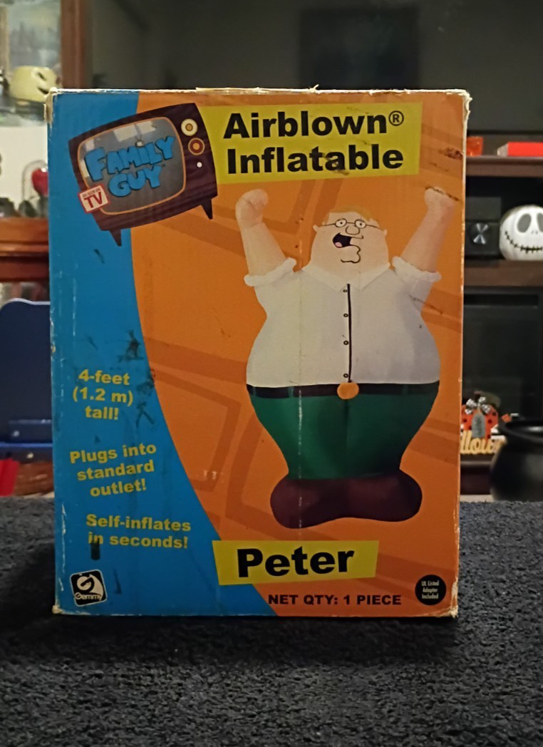 You have a rare vintage Gemmy Airblown Family Guy Peter Griffin inflatable, the 