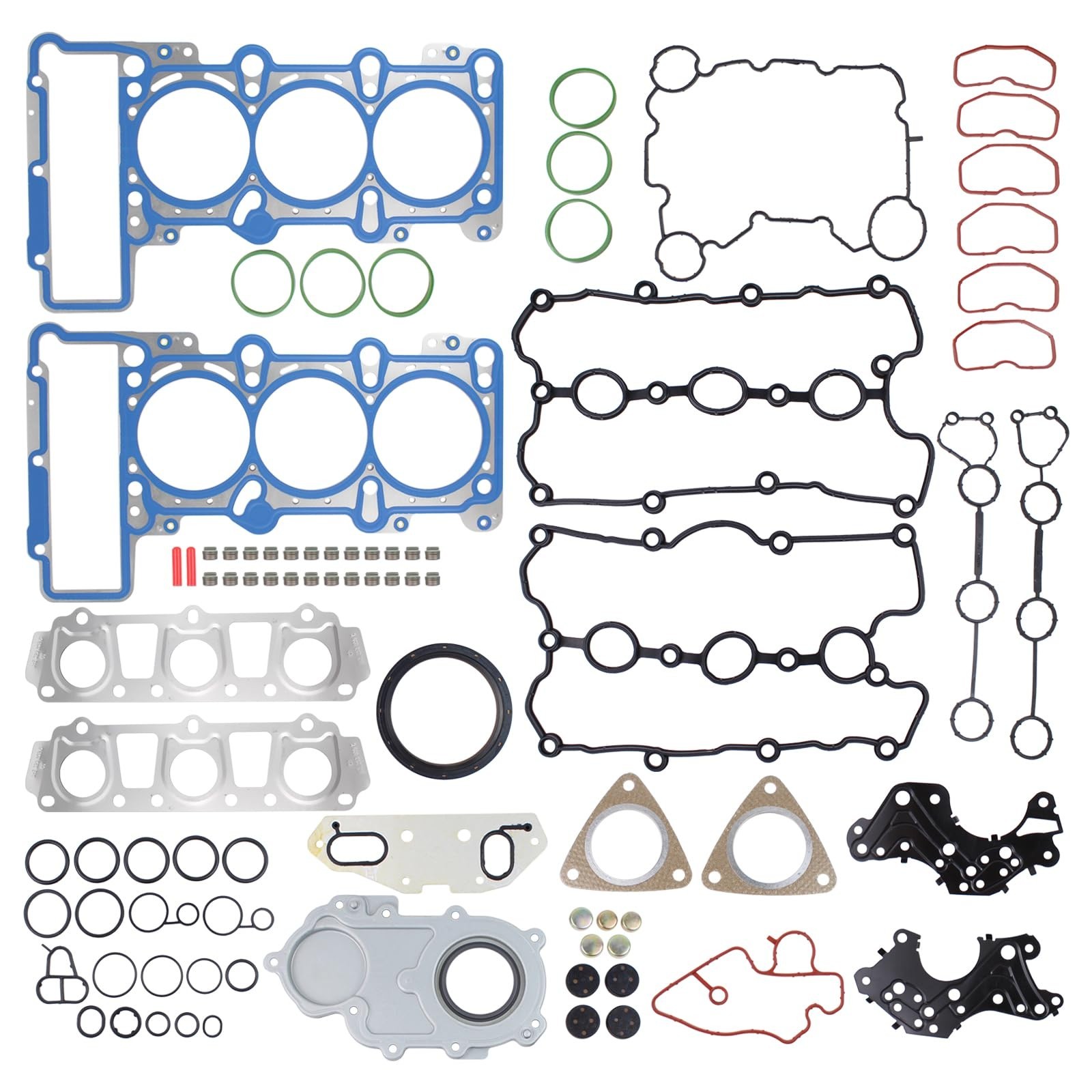 Engine Cylinder Head Gasket Kit for Audi Q5 Q7 A4 A5 A6 A7 S4 S5 Quattro Volk... Engine Cylinder Head Gasket Kit for Audi Q5 Q7 A4 A5 A6 A7 S4 S5 Quattro Volk...