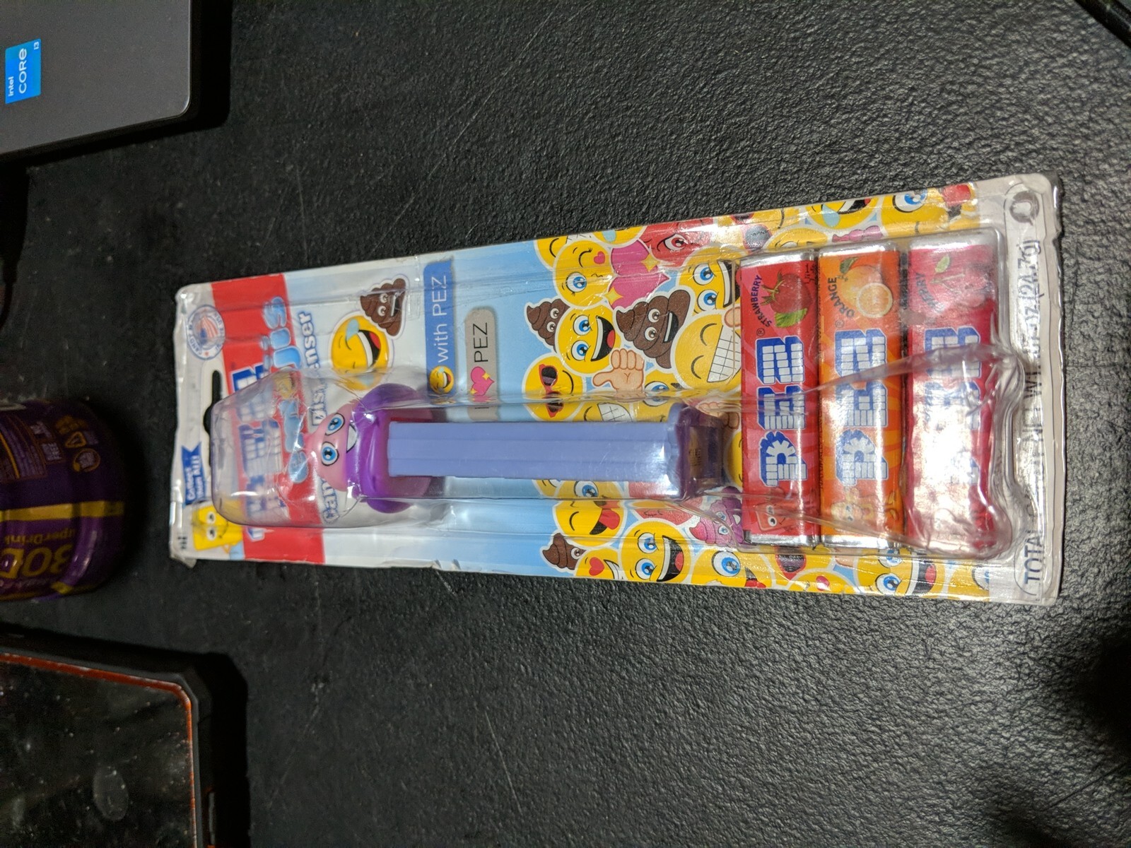 EMOJI\'S Pez Dispenser ~ RAINBOW POOP ~ [Carded] ~ Introduced ~ 2018