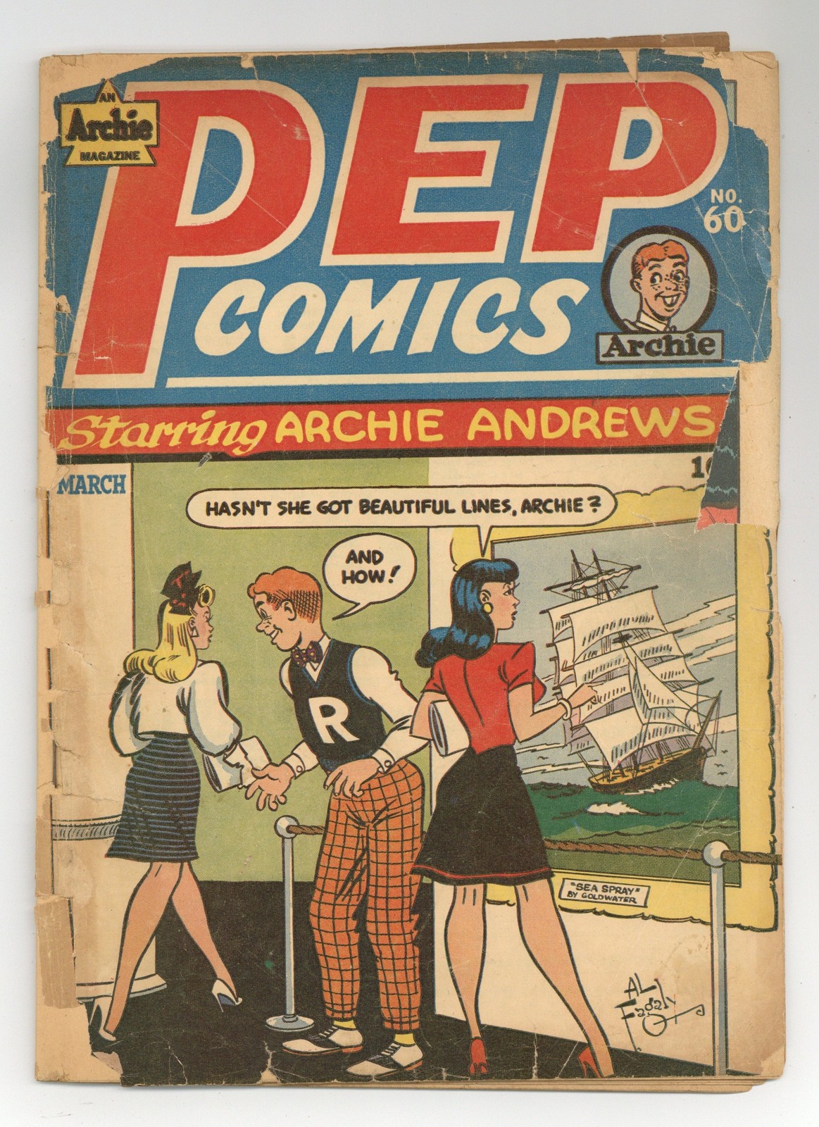 Pep Comics #60 PR 0.5 1947