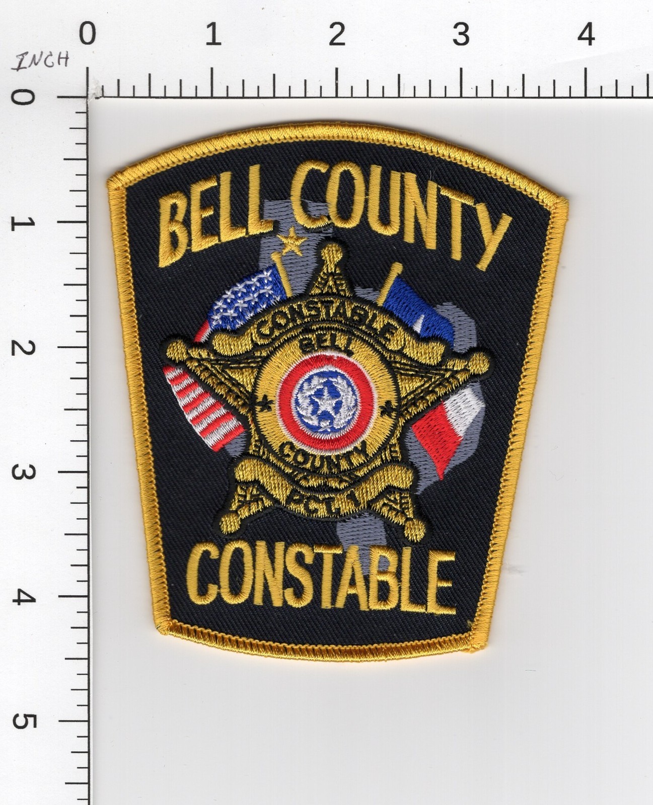 BELL COUNTY PCT 2 CONSTABLE -- TEXAS ^^^ POLICE SHERIFF PATCH