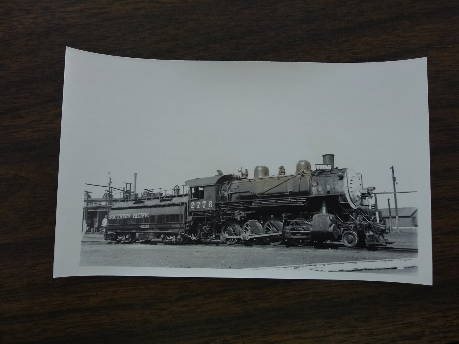 ST21 Steam Train Photo Vintage SP Southern Pacific, ENGINE 2776, PORTLAND, ORE.