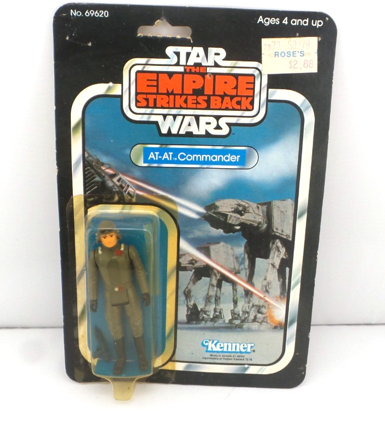 VINTAGE STAR WARS EMPIRE STRIKES BACK 1982 AT-AT COMMANDER VINTAGE STAR WARS EMPIRE STRIKES BACK 1982 AT-AT COMMANDER