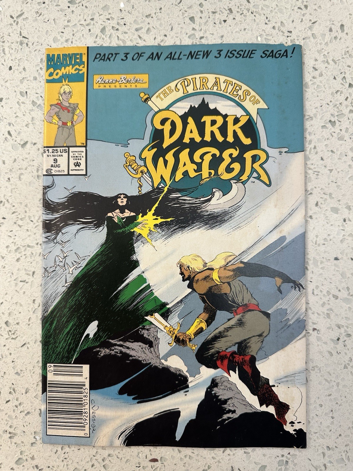 The Pirates of Dark Water #9 Marvel Comics 1992 Hanna-Barbera Comic Book