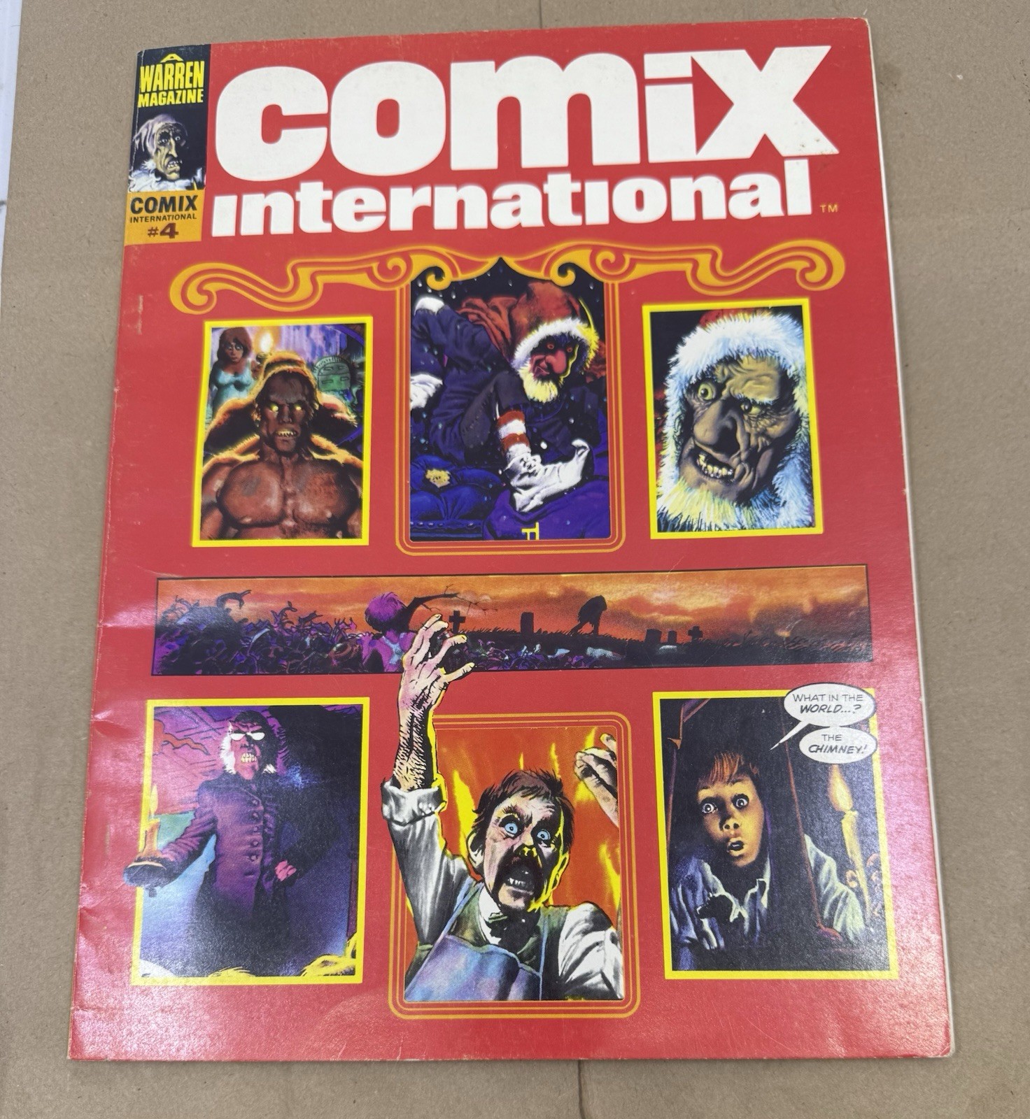 COMIX INTERNATIONAL  #4 1976  2 RICHARD CORBEN STORIES REED CRANDALL VF