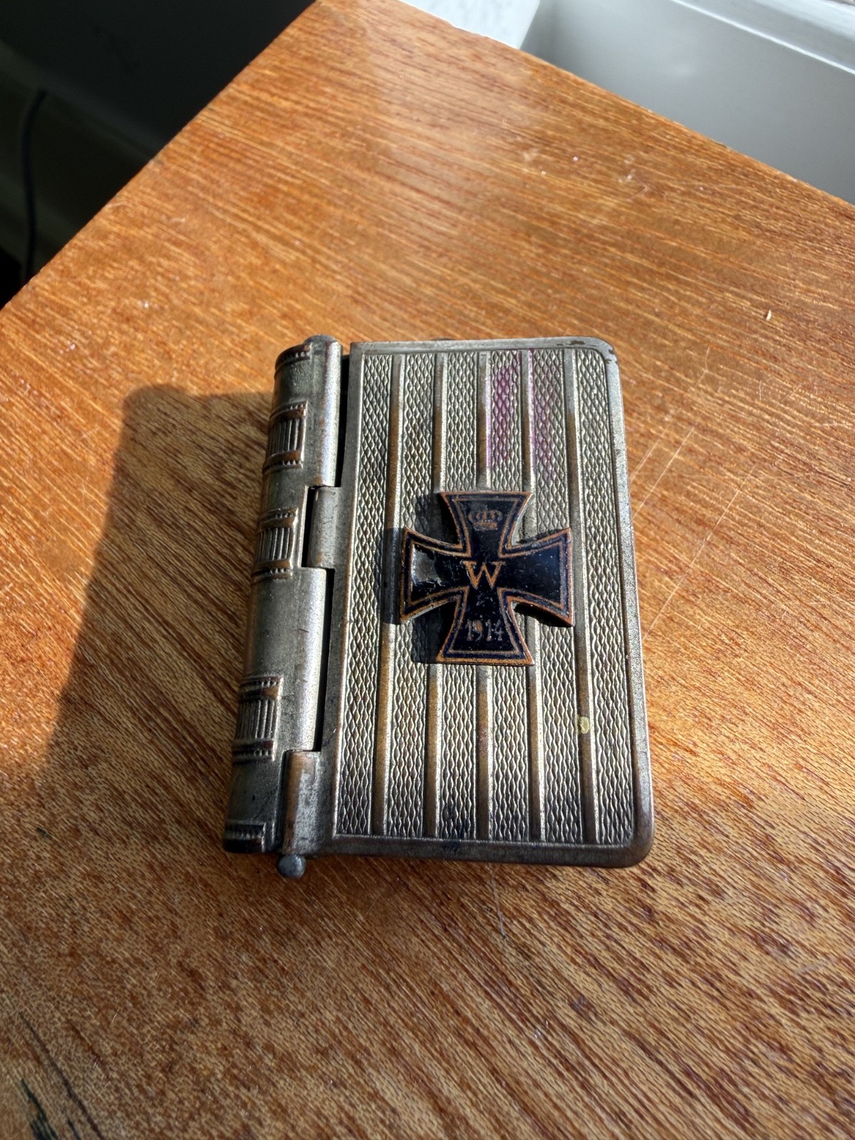 1902 British Vesta with Iron Cross