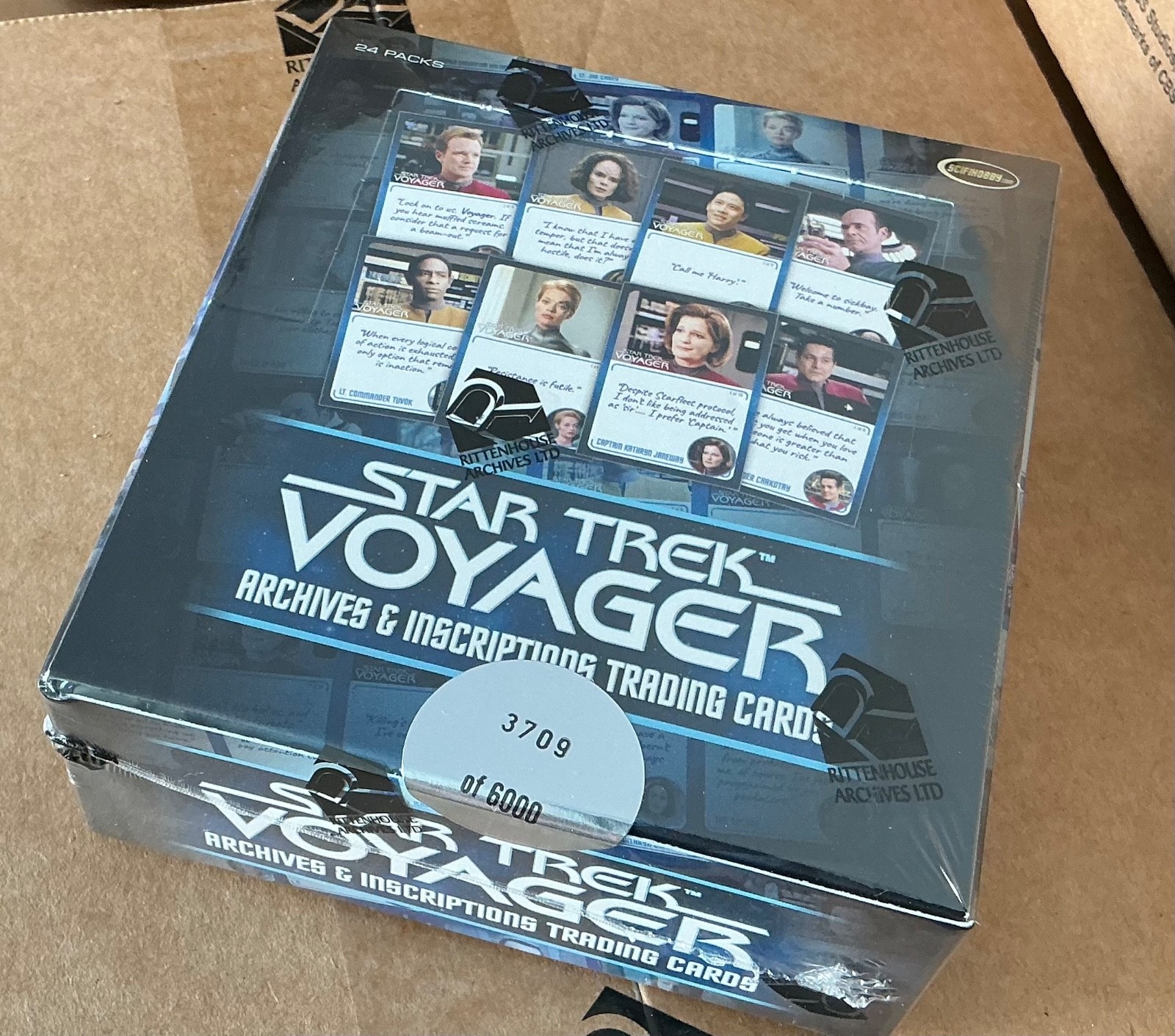 2026 Rittenhouse Star Trek Voyager Archives Factory Sealed Hobby Box NEW 4 HITS 2026 Rittenhouse Star Trek Voyager Archives Factory Sealed Hobby Box NEW 4 HITS