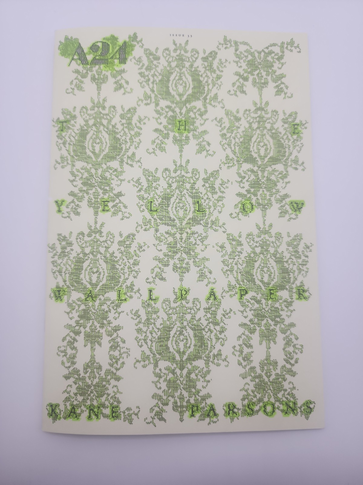 A24 Backrooms The Yellow Wallpaper Zine Issue #33